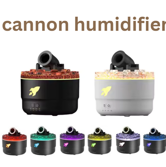 Difusor  de Cañón con Luz Colorida