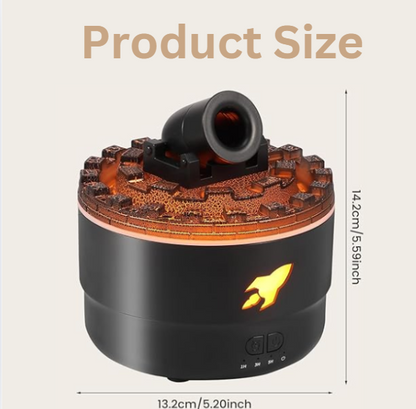 Difusor  de Cañón con Luz Colorida